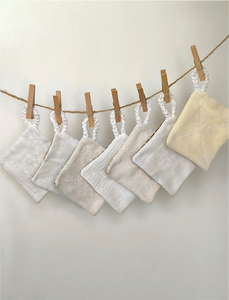 Set of reusable discs for face washing No. 1, 7 pcs