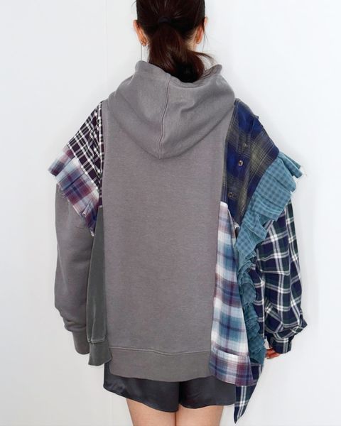 Gray hoodie
