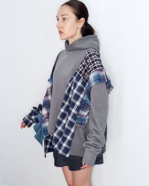 Gray hoodie