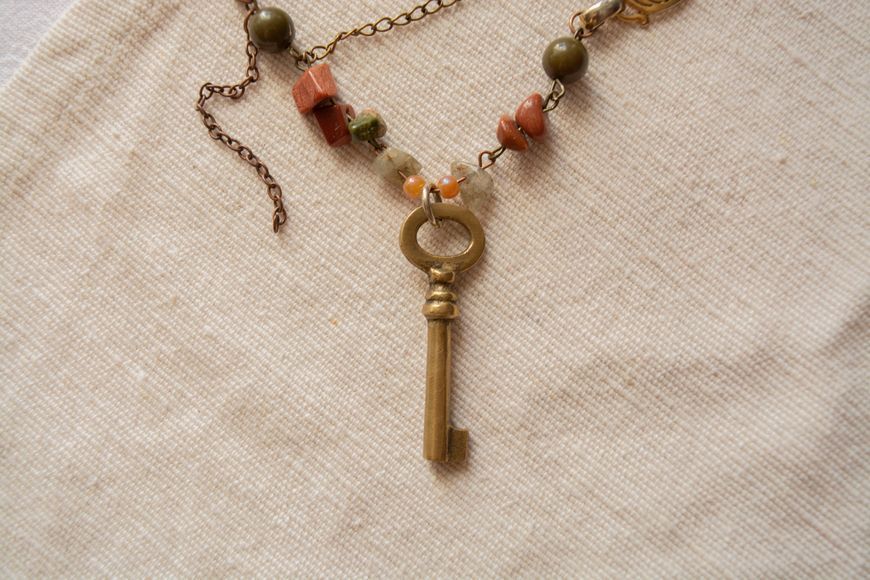 Necklace "Secret Key"