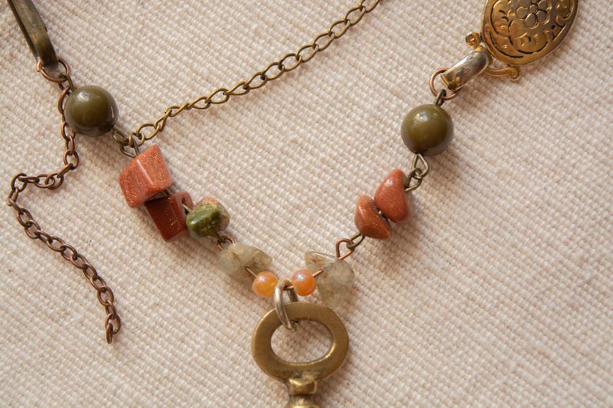 Necklace "Secret Key"