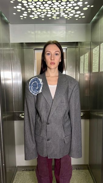 Long gray jacket