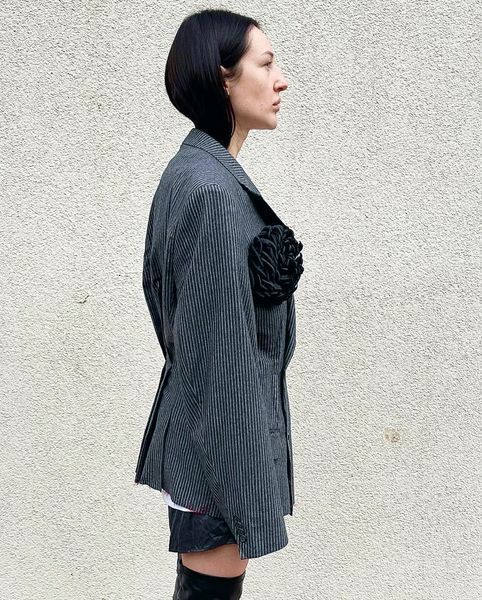 Long gray jacket
