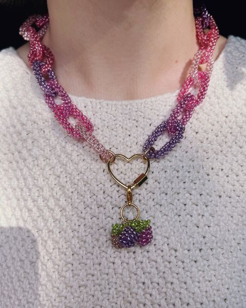 Necklace Raspberry jam