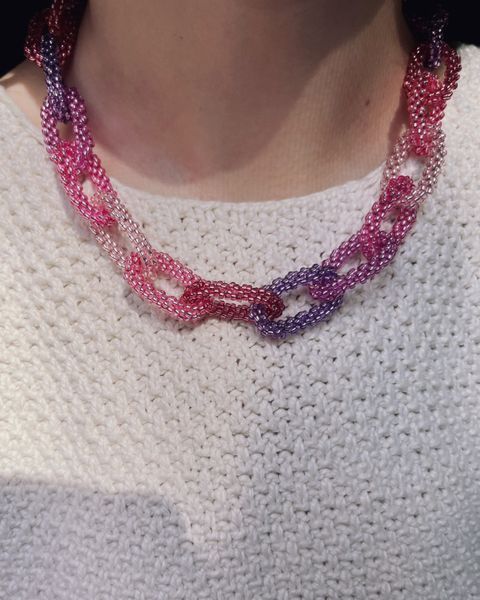 Necklace Raspberry jam