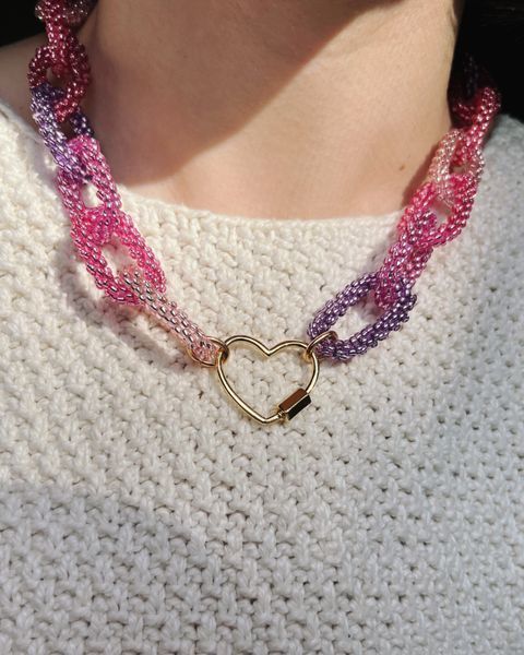 Necklace Raspberry jam