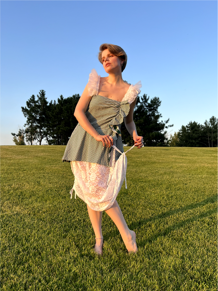Green angel Dress