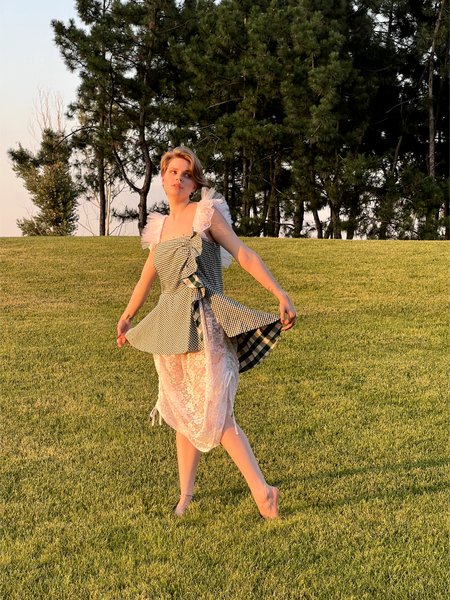 Green angel Dress